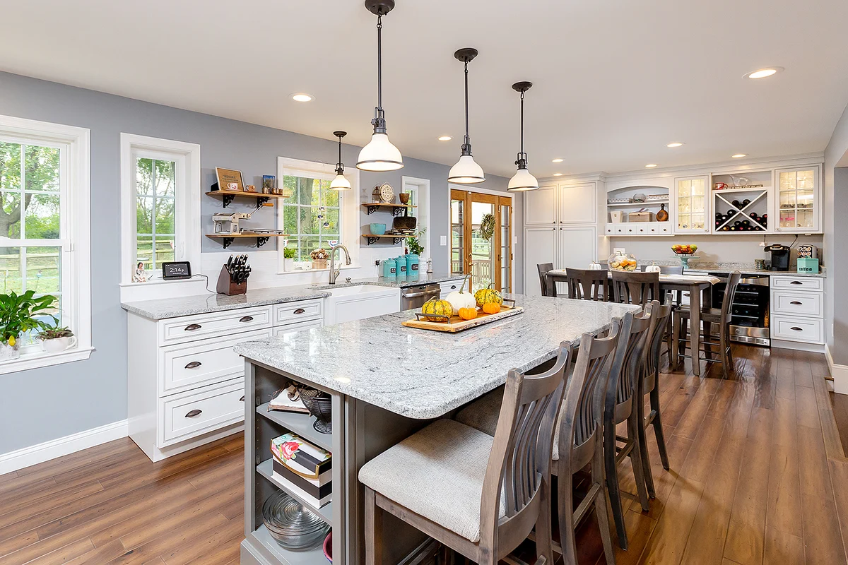 Traditional kitchen cabinetry